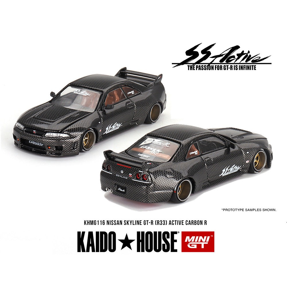 Kaido House KHMG116 Nissan Skyline GT-R R33 Active Carbon R