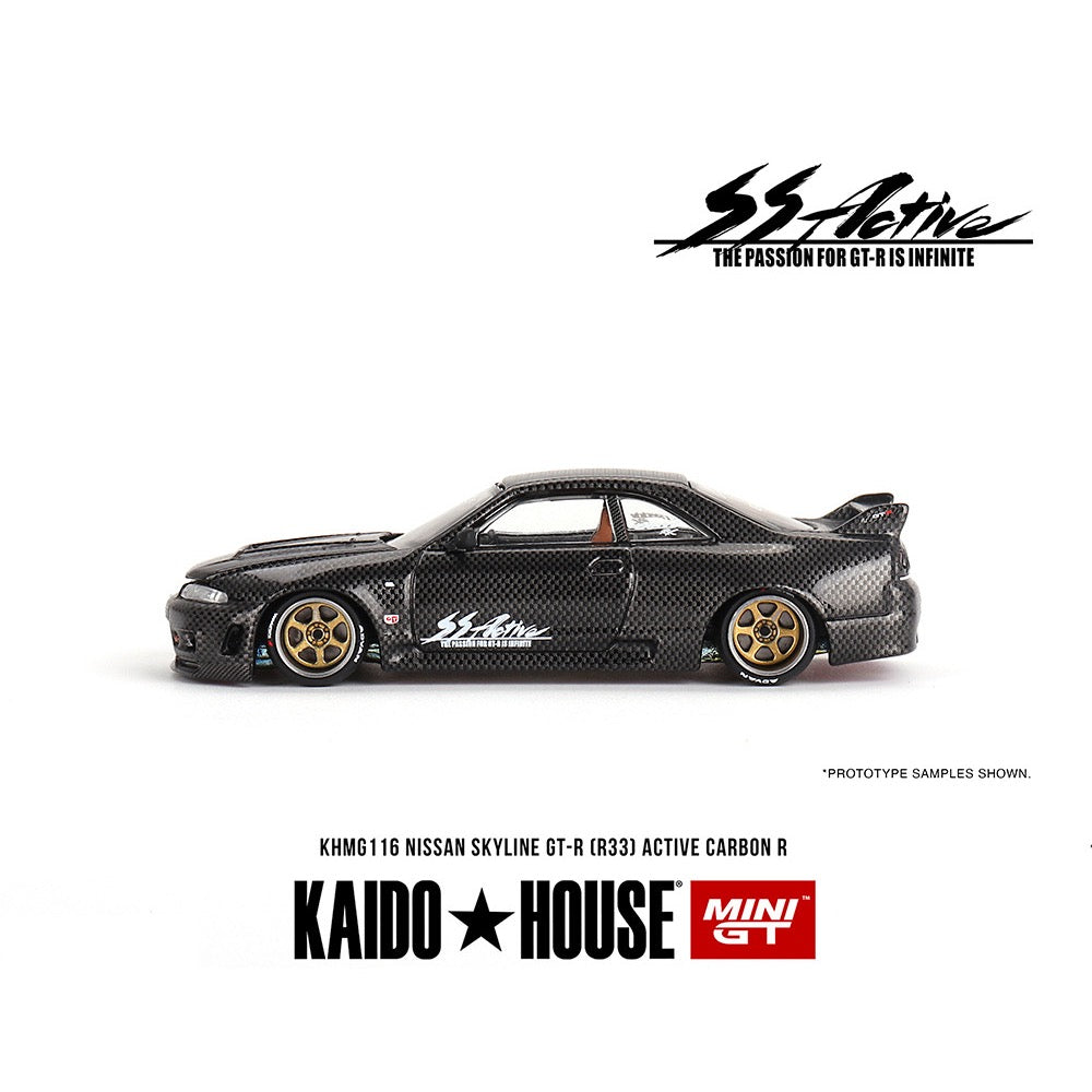 Kaido House KHMG116 Nissan Skyline GT-R R33 Active Carbon R