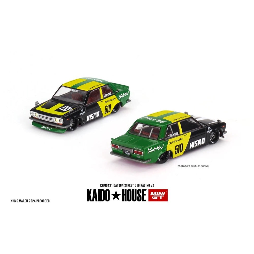 Kaido House x Mini GT 1/64 Datsun Street 510 Racing V2