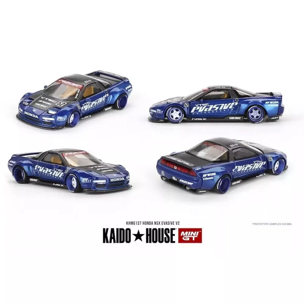 Kaido House KHMG137 Mini GT 1/64 Honda NSX Evasive V2