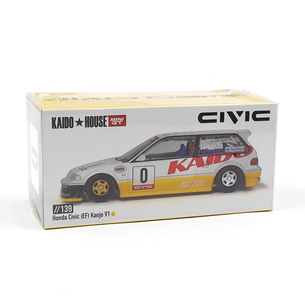 Kaido House x Mini GT 1/64 Honda Civic (EF) Kanjo  V1