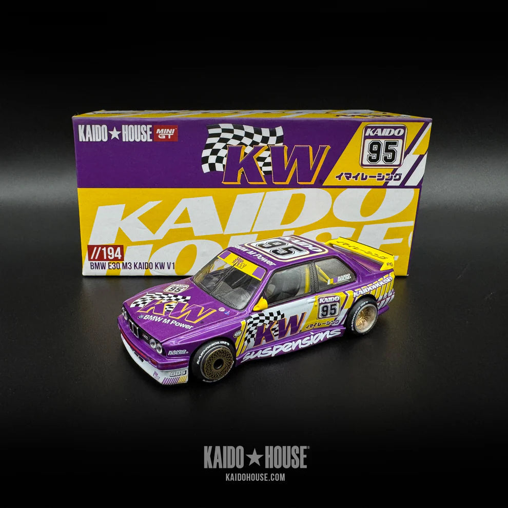Kaido House X Mini GT KHMG194 1/64 BMW M3 Kaido KW V1