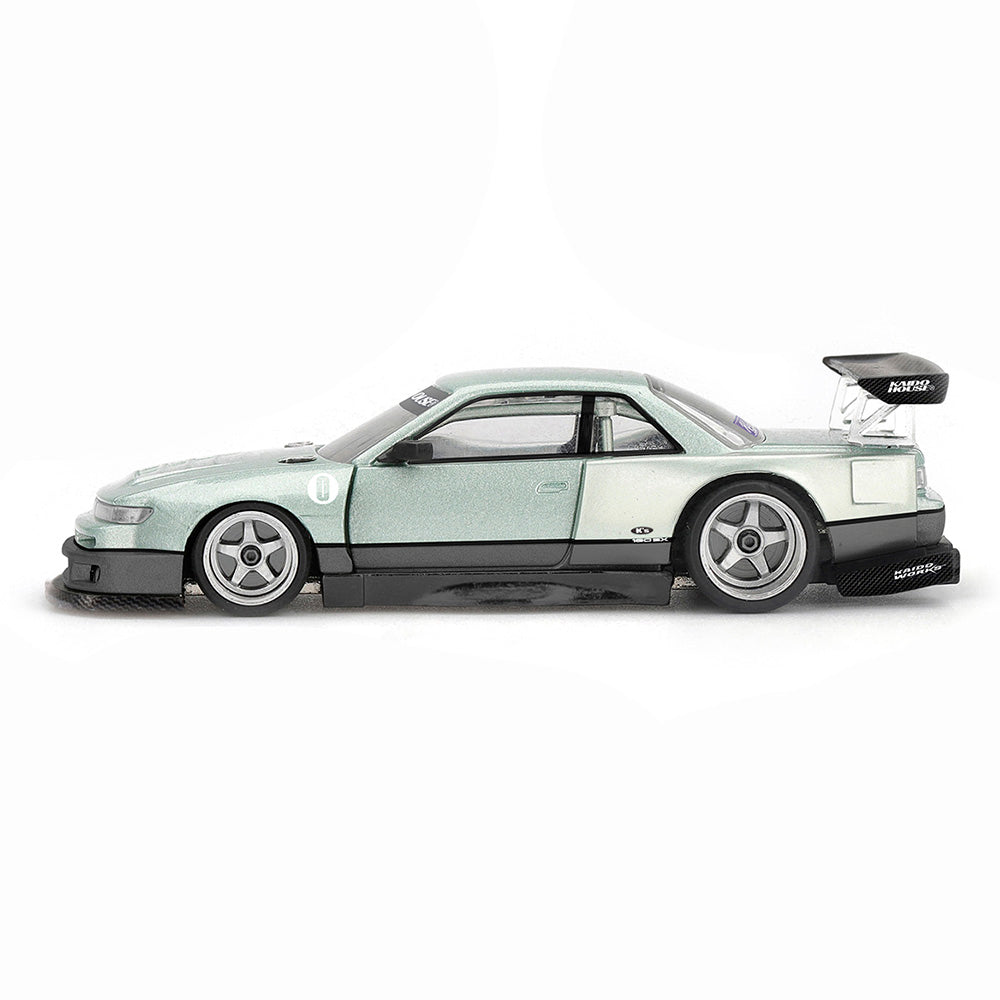 Kaido House x Mini GT KHMG232 Nissan Silvia S13-R KAIDO WORKS V1