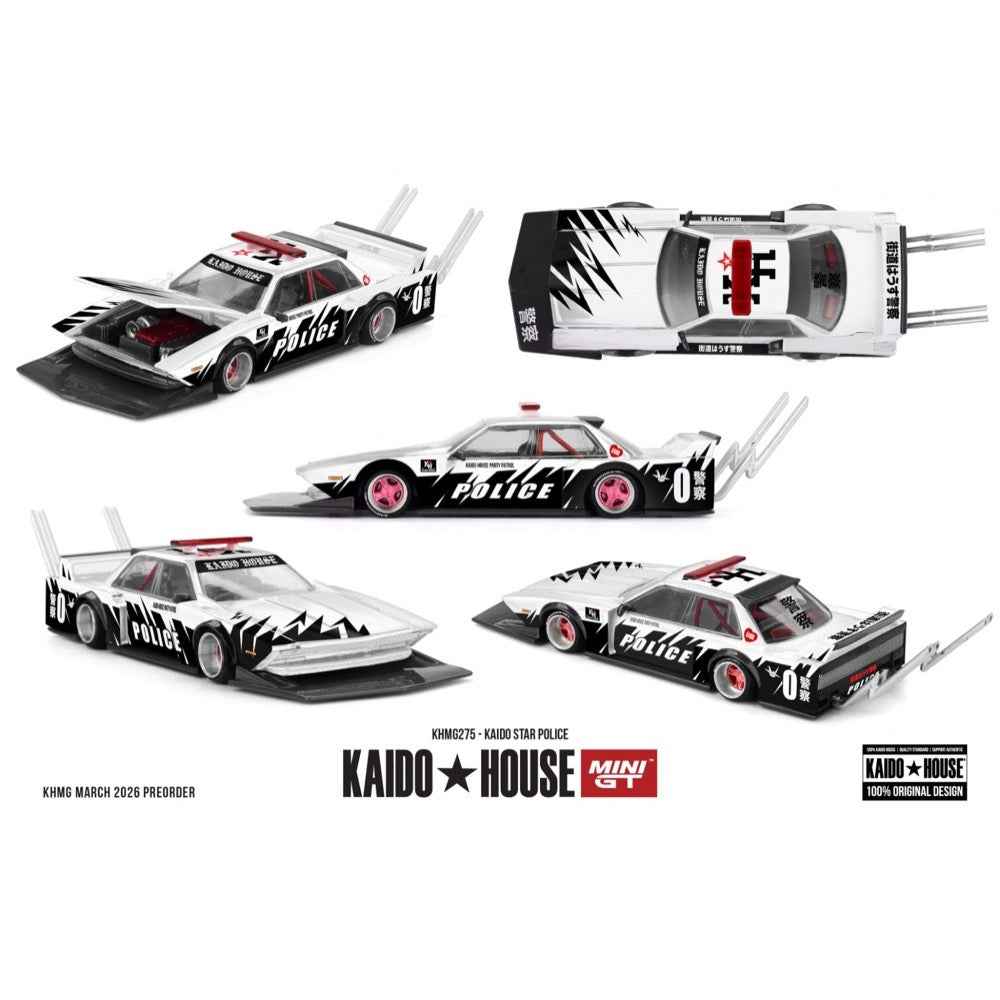 Kaido House x Mini GT KHMG275 1/64 Kaido Star Police