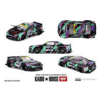 Kaido House x Mini GT KHMG280 1/64 Nissan Skyline GT-R R34 Kaido Works (V2 Aero) HKS