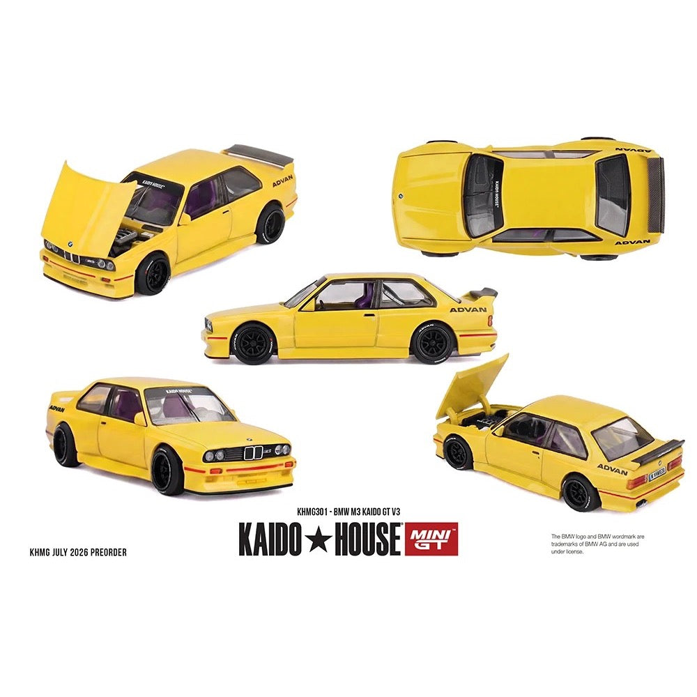 Kaido House x Mini GT BMW M3 Kaido GT V3