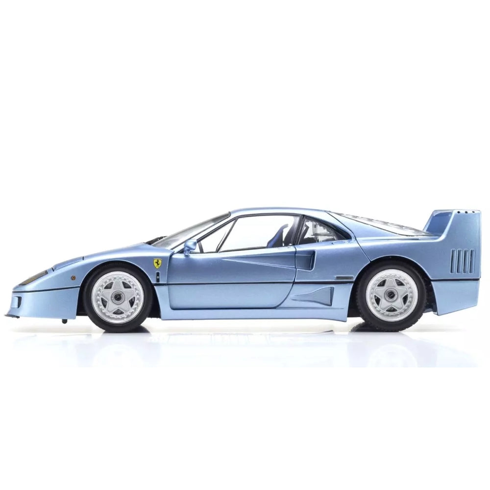 Kyosho 1/18 Ferrari F40 Light Blue Metallic Model Car