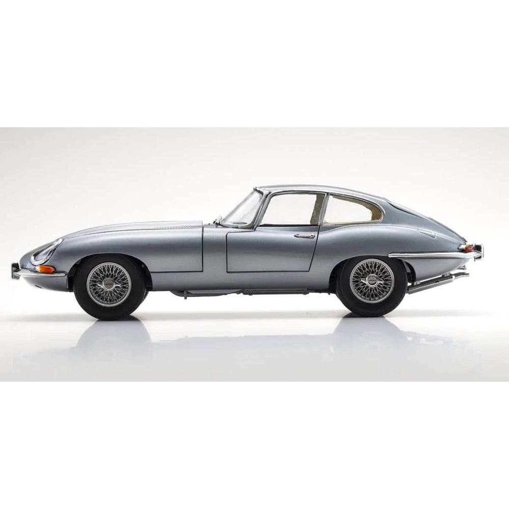 Kyosho KSD08954GM 1/18 Jaguar E-type (Gun Metallic) Diecast Model Car