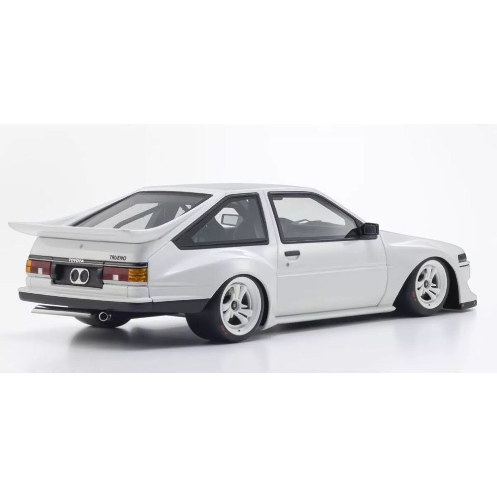 Kyosho 1/18 Toyota Sprinter Trueno AE86 Khyzyl Saleem White