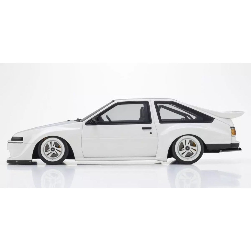 Kyosho 1/18 Toyota Sprinter Trueno AE86 Khyzyl Saleem White