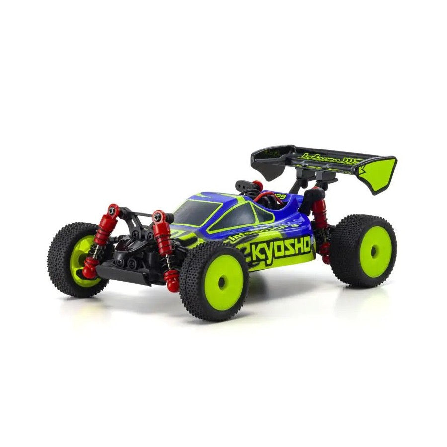 Kyosho 32093BLY Mini-Z Buggy Ready Set Inferno Mp9 Tki Blue / Yellow [32093Bly]
