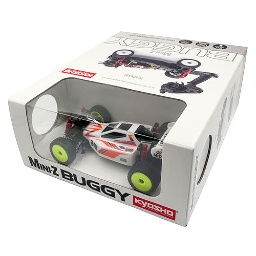 Kyosho 32095W Mini-Z Turbo Optima Mid Special White Mb010 Readyset