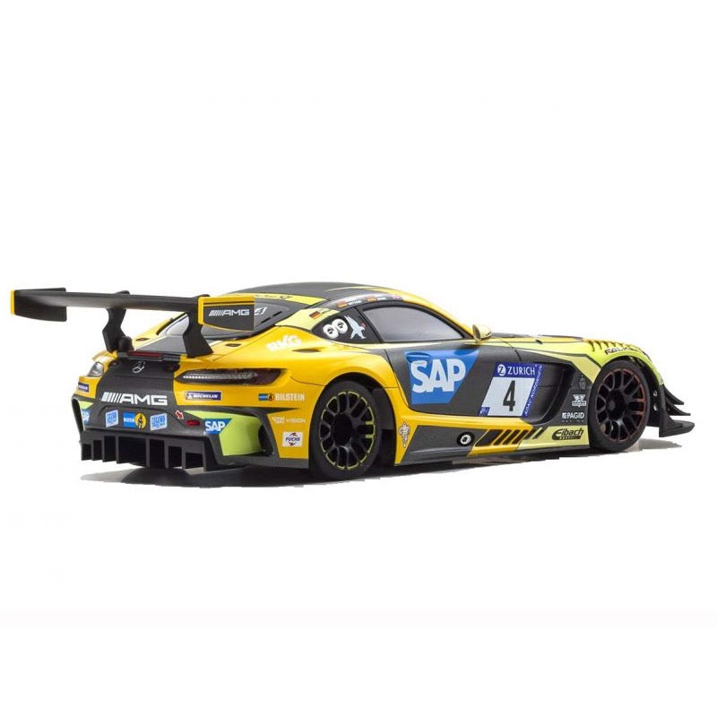 Kyosho 32338YBK Mercedes AMG GT3 No. 4 24H Nurburgring 2018 Mini-Z RWD Series Readyset
