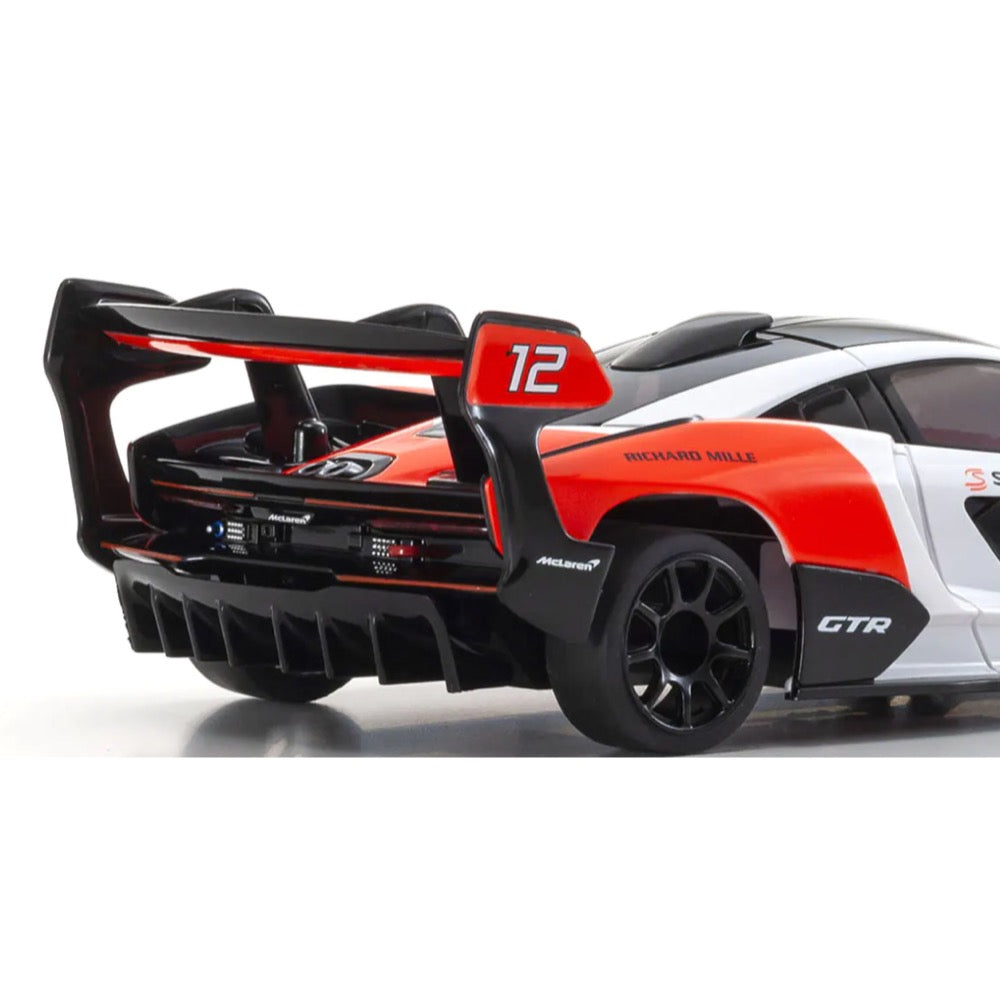 Kyosho Mini-Z RWD Readyset McLaren Senna GTR White/Red 32340WR