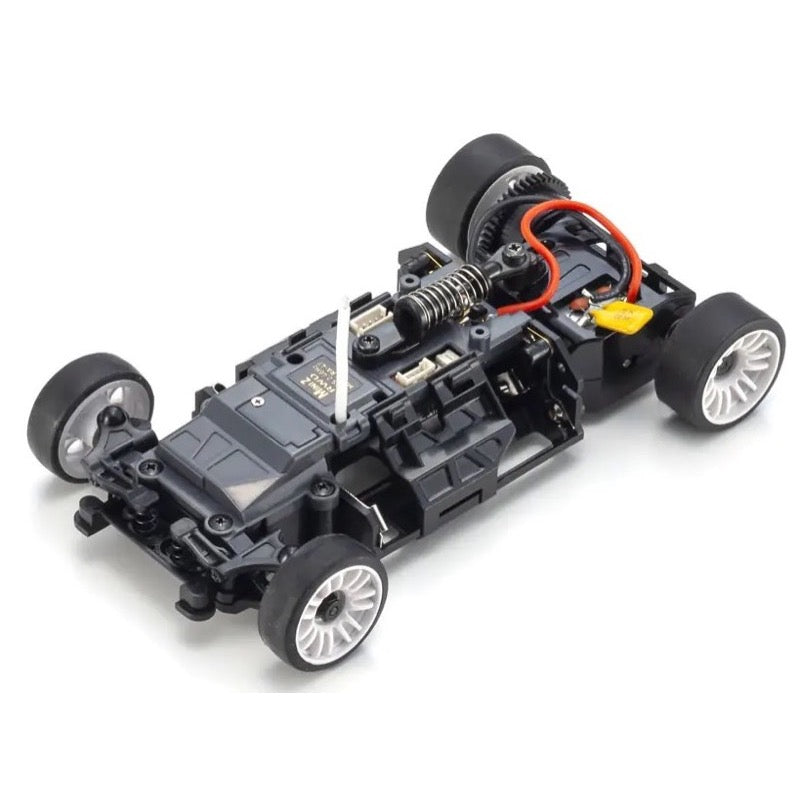 Kyosho Mini-Z Audi R8 LMS 2016 "Gray/Red" RWD MR-04 Readyset 32357RGB