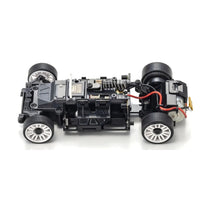 Kyosho 32358S Mini-Z Porsche 911 GT3 RS GT Metallic Silver RWD MR-04 Readyset RC Car