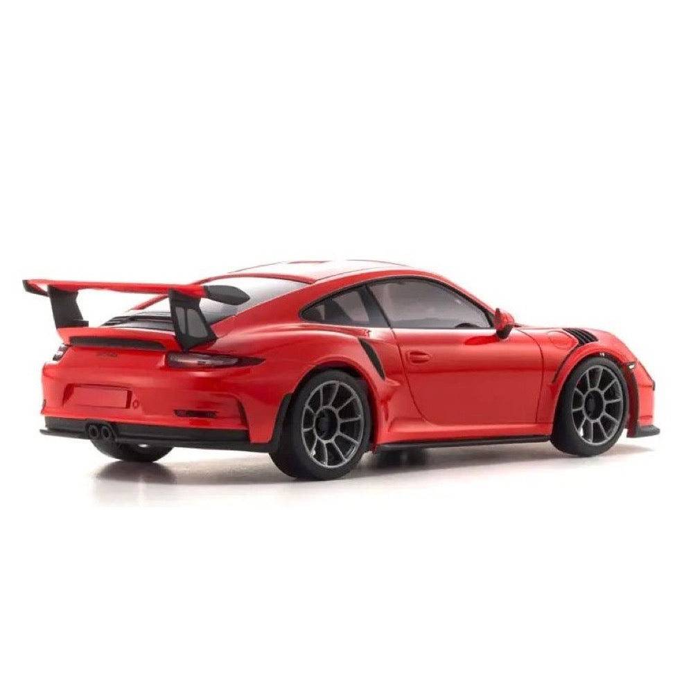 Kyosho 32358OR Mini-Z Porsche 911 GT3 RS lavaorange RWD MR-04 Readyset RC Car