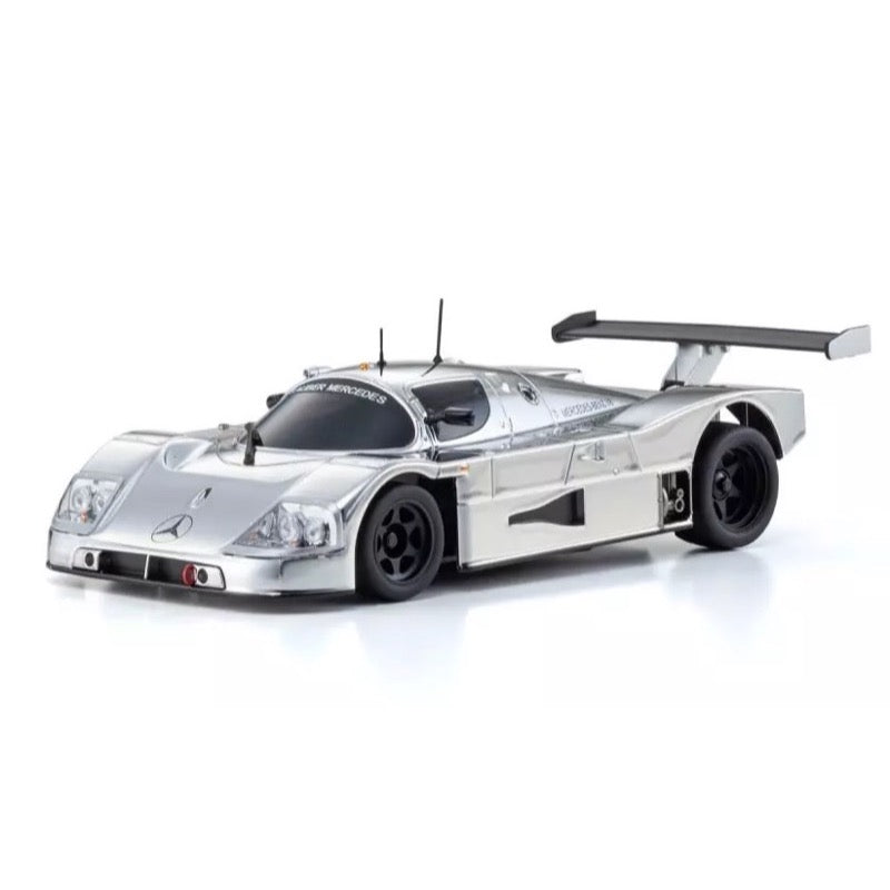 Kyosho 32362CRG MINI-Z Sauber-Mercedes C9 RWD RC Car Chrome Silver