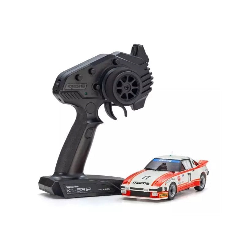 Kyosho Mini-Z Mazda Savanna RX-7 (SA22C) 1997 Daytona Car No.77 RWD MR-04 Readyset