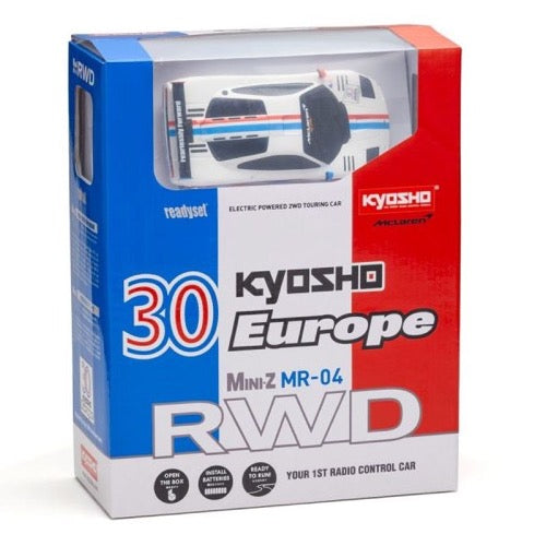 Kyosho Mini-Z McLaren F1 GTR Kyosho Europe 30th Anniversary RWD MR-04 Readyset