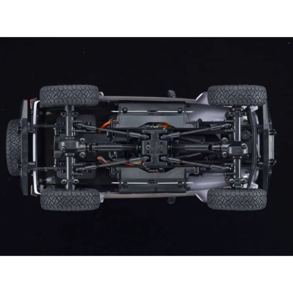 Kyosho 32521GM 1/24 MINI-Z 4x4 MX-01 Readyset Jeep Wrangler Unlimited Rubicon (Granite Crystal)