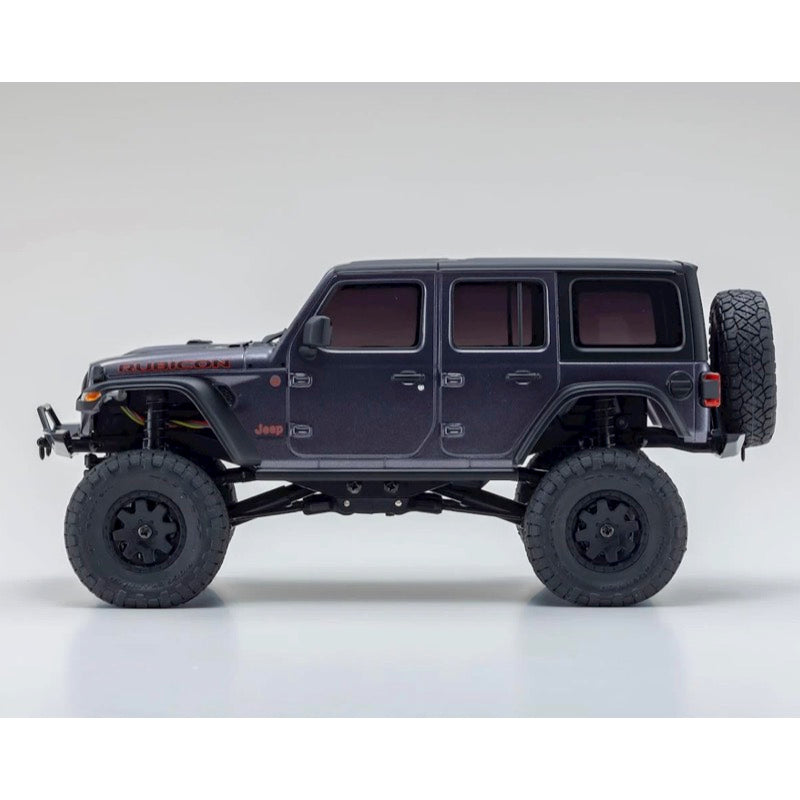 Kyosho 32521GM 1/24 MINI-Z 4x4 MX-01 Readyset Jeep Wrangler Unlimited Rubicon (Granite Crystal)