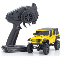 Kyosho 32521Y 1/24 Mini-Z 4x4 MX-01 Jeep Wrangler Unlimited Rubicon Hellayella