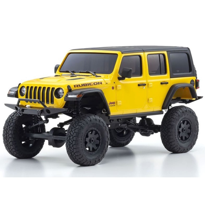 Kyosho 32521Y 1/24 Mini-Z 4x4 MX-01 Jeep Wrangler Unlimited Rubicon Hellayella