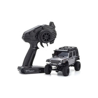 Kyosho 32528S Mini-Z 4x4 MX-01 Readyset Jeep Wrangler Unlimited Rubicon Silver