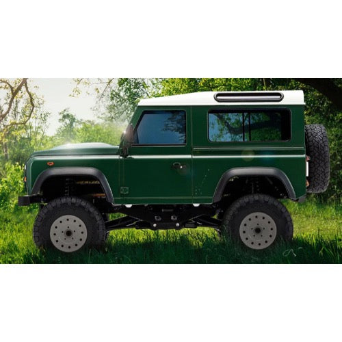 Kyosho 1/24 Mini-Z 4x4 MX-01 Readyset Land Rover Defender Coniston Green 32529GR