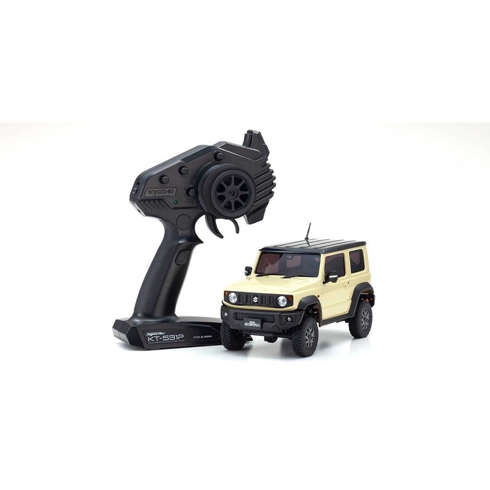 Kyosho 32530IV 1/18 Mini-Z 4x4 MX-01 Readyset Suzuki Jimny Sierra RC Car Ivory