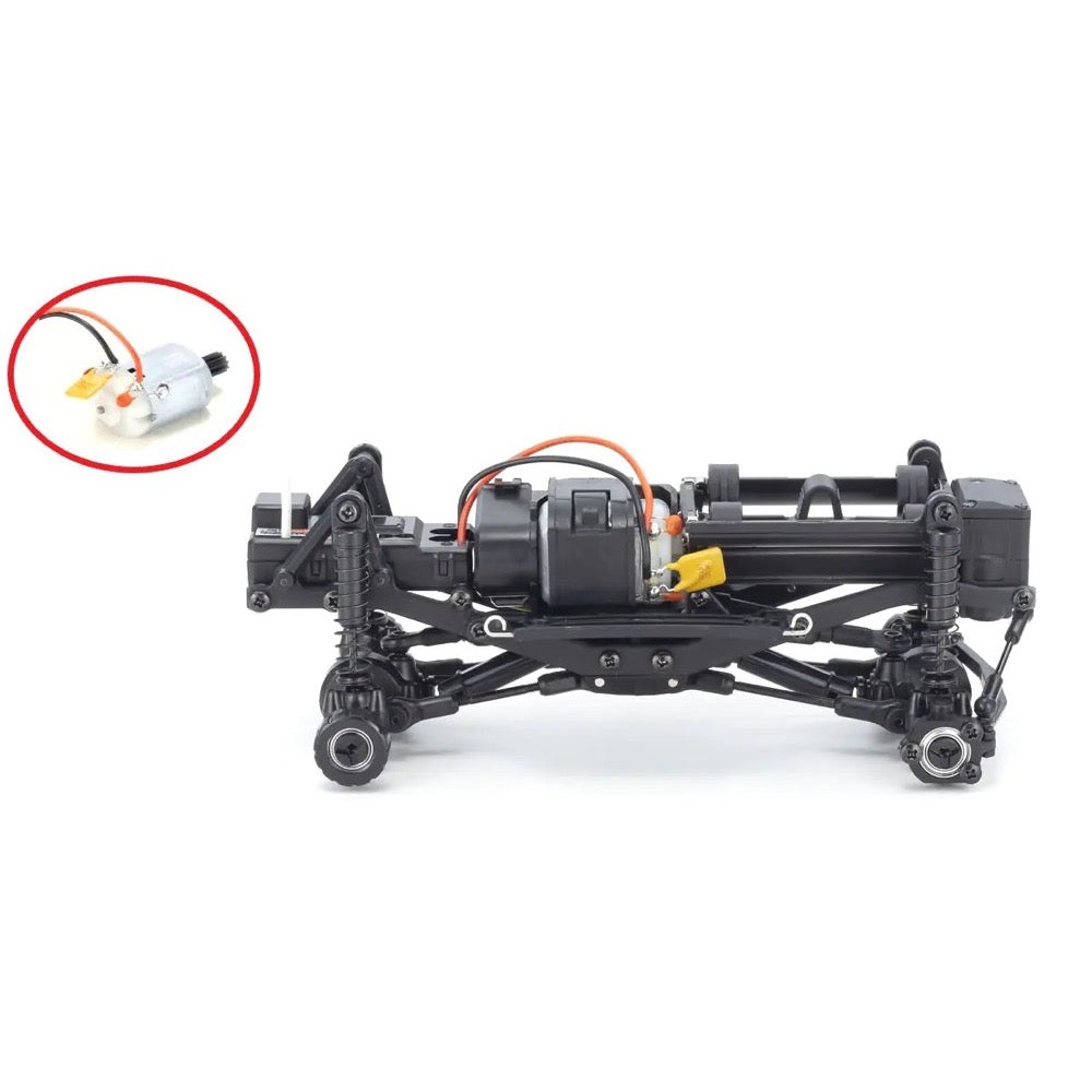 Kyosho Mini-Z Toyota 4Runner with Accessory Parts Dark Grey Metallic 4x4 MX-01