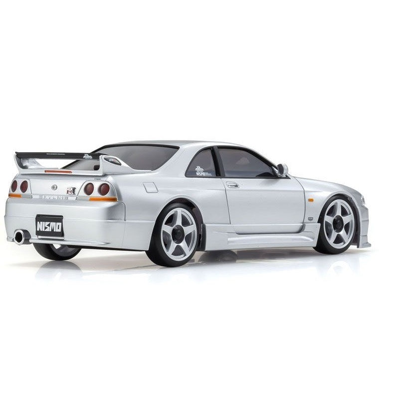 Kyosho 32616S MINI-Z AWD MA-020 Readyset Nissan Skyline GT-R NISMO R33 Silver