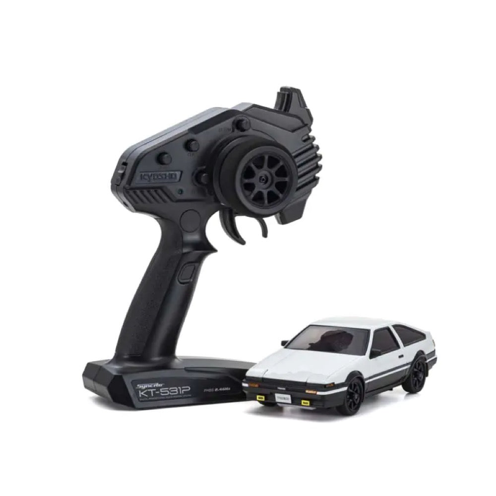 Kyosho Mini-Z AWD Toyota SPRINTER TRUENO AE86 White 32635WBK