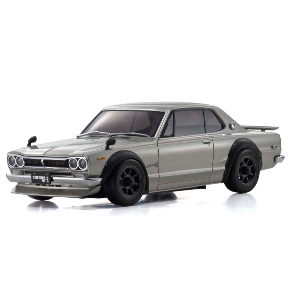 Kyosho Mini-Z AWD MA-020 Readyset Nissan Skyline (Hakosuka) 2000 GT-R KPGC10 Tuned Silver 32636S