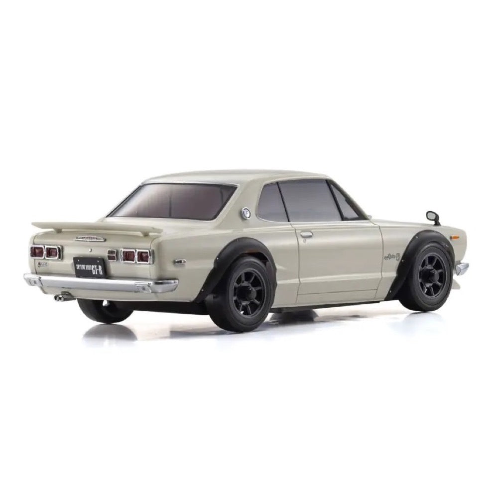 Kyosho Mini-Z AWD MA-020 Readyset Nissan Skyline (Hakosuka) 2000 GT-R KPGC10 Tuned White 32636W 4548565446506