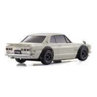 Kyosho Mini-Z AWD MA-020 Readyset Nissan Skyline (Hakosuka) 2000 GT-R KPGC10 Tuned White 32636W 4548565446506