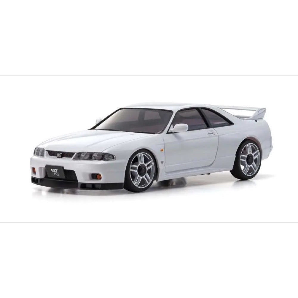 Kyosho Mini-Z AMD MA-020 Ready Set Nissan Skyline GT-R V.Spec R33 with LED and Gyro Unit White 32638WG