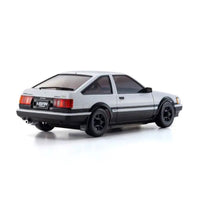 Kyosho 1/24 Mini-Z Toyota Corolla Levin AE86 White/Black AWD MA-020 Readyset 32641WBK 4548565468973