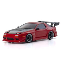 Kyosho Mini-Z Mazda Savnana RX-7 FC3S with Aero Kit and CFRP Hood Red AWD MA-020 Readyset 32646R