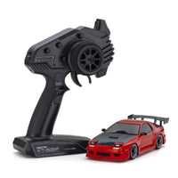 Kyosho Mini-Z Mazda Savnana RX-7 FC3S with Aero Kit and CFRP Hood Red AWD MA-020 Readyset 32646R