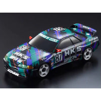 Kyosho Mini-Z HKS Skyline (R32 GT-R) 1993 #87 AWD MA-020 Readyset 32652HK