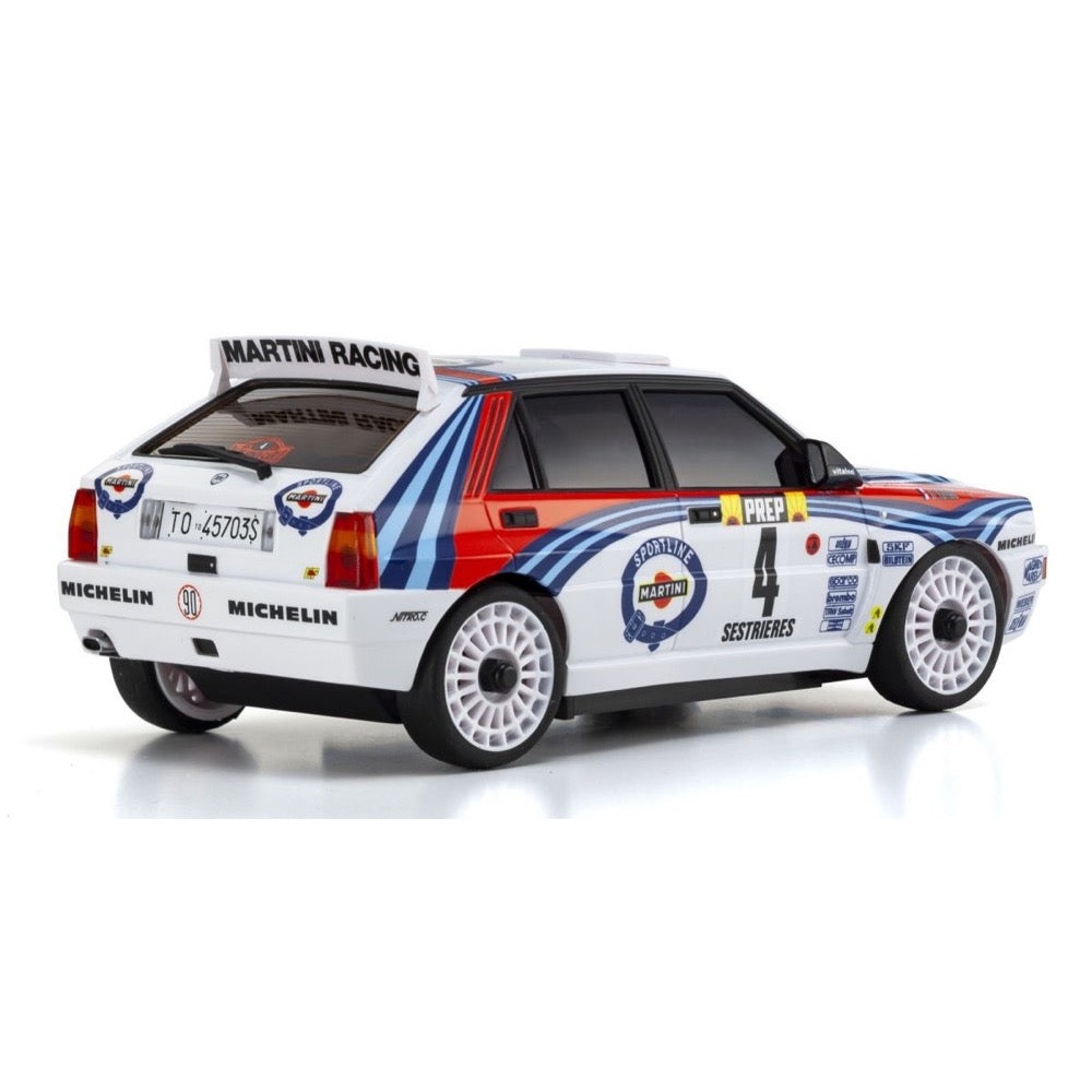 Kyosho Mini-Z Lancia Delta No.4 1992 Monte Carlo Rally Winner AWD