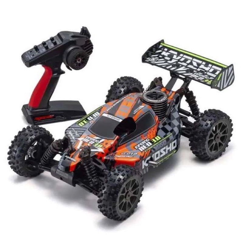 Kyosho 1/8 GP 4WD Inferno Neo 3.0 RC Nitro Racing Buggy Readyset T5 Red 33012T5 4548565458745