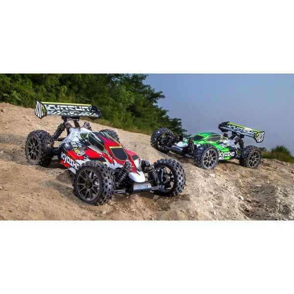Kyosho 34108T1 1/8 Inferno Neo 3.0 VE Readyset Electric 4WD RC Buggy Green