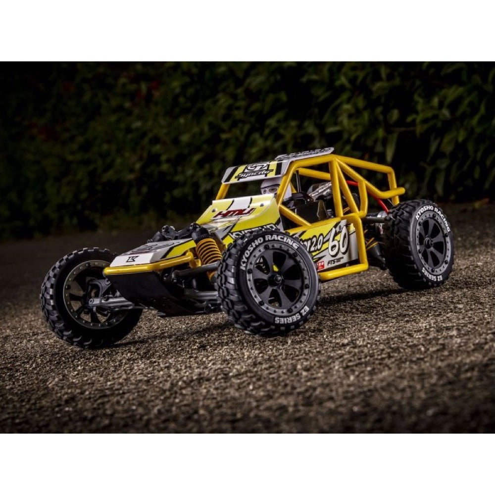 Kyosho 1/10 2WD Sand Master 2.0 RC Buggy EZ Series Readyset Yellow 34405T2 4548565461073