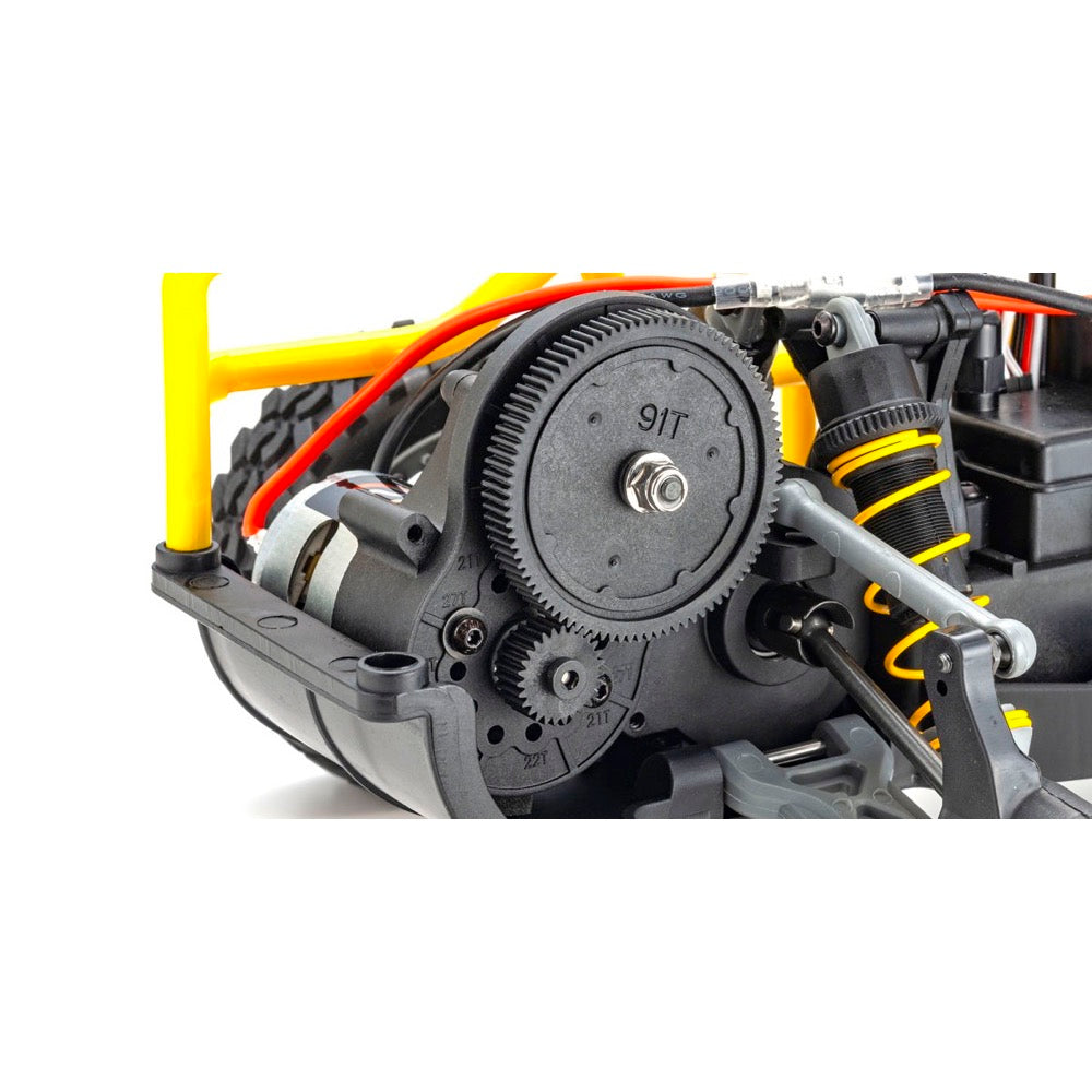 Kyosho 1/10 2WD Sand Master 2.0 RC Buggy EZ Series Readyset Yellow 34405T2 4548565461073