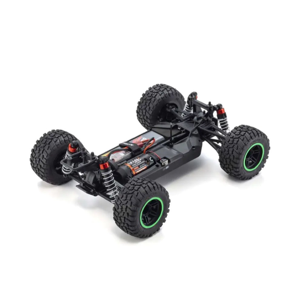 Kyosho 1/10 Fazer Mk2 Rage 2.0 4WD Electric Readyset RC Buggy Grey/Green 34411T2C