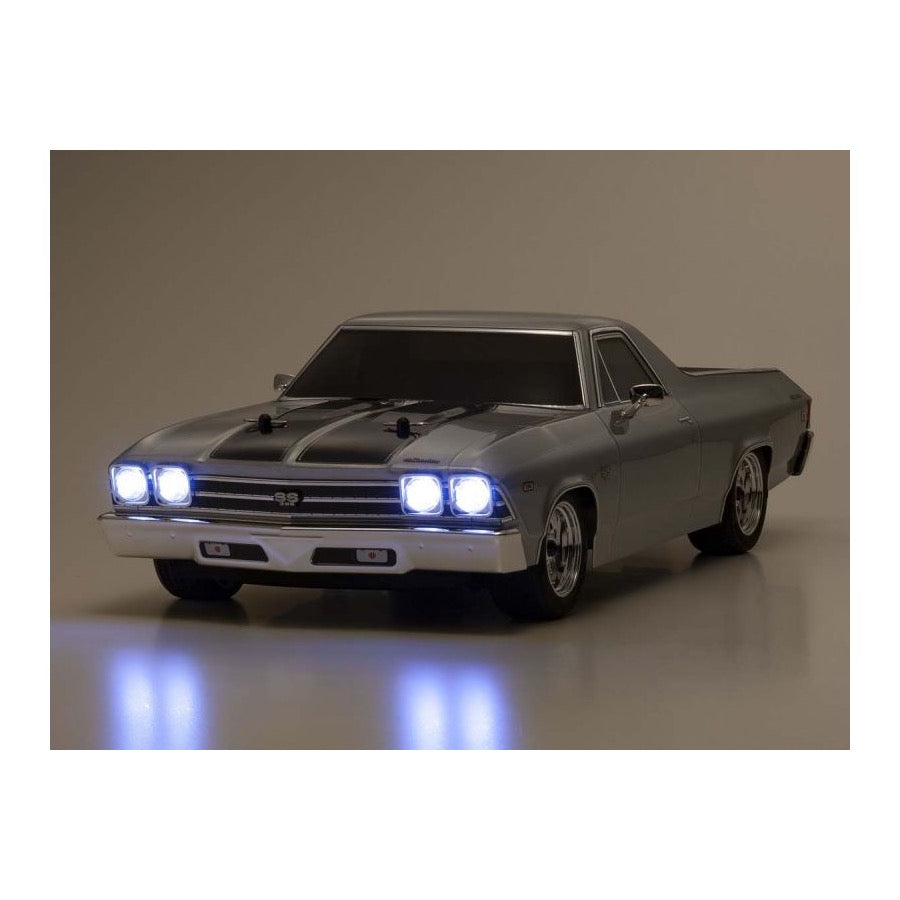 Kyosho 34419T2 1/10 EP 4WD Fazer Mk2 1969 Chevy El Camino SS 396 Cortez Silver 4548565424931