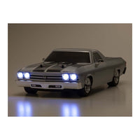 Kyosho 34419T2 1/10 EP 4WD Fazer Mk2 1969 Chevy El Camino SS 396 Cortez Silver 4548565424931
